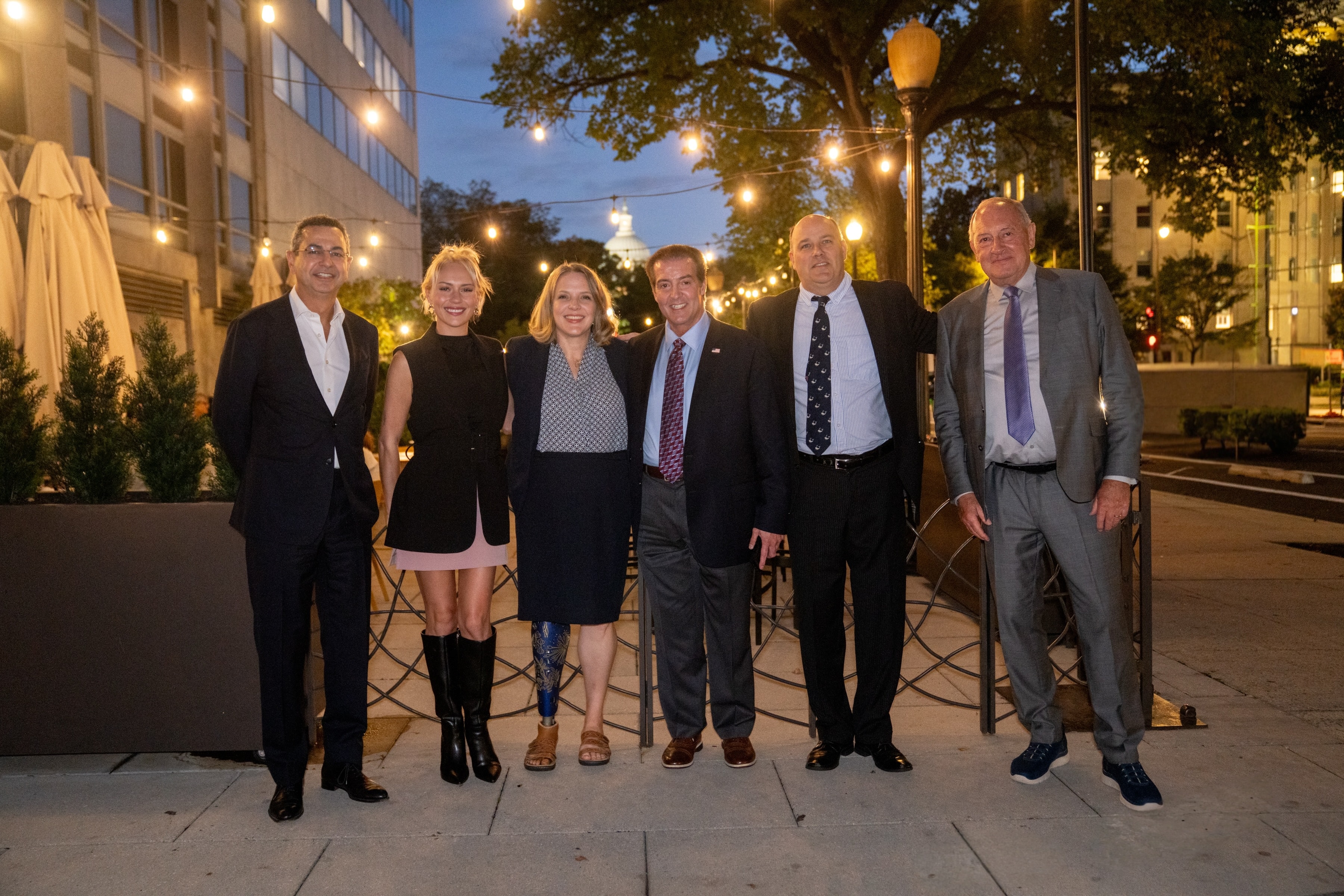 AIM delegation with the U.S. Capitol in the background, Washington D.C., September 2026